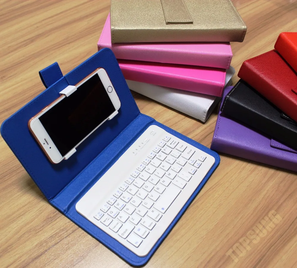 9 colors wireless Bluetooth Keyboard PU Leather Mobile Phone Case Stand For iPhone 8 7 6S Lenovo Samsung Huawei Xiaomi ZTE Sony
9 colors wireless Bluetooth Keyboard PU Leather Mobile Phone Case Stand For iPhone 8 7 6S Lenovo Samsung Huawei Xiaomi ZTE Sony