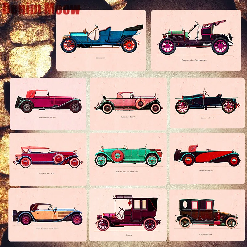 2019 Classic Cars Metal Plates Garage Pub Casino Decorative Signs Rattletrap Art Poster Wall Stickers Vintage Home Decor MN101
2019 Classic Cars Metal Plates Garage Pub Casino Decorative Signs Rattletrap Art Poster Wall Stickers Vintage Home Decor MN101