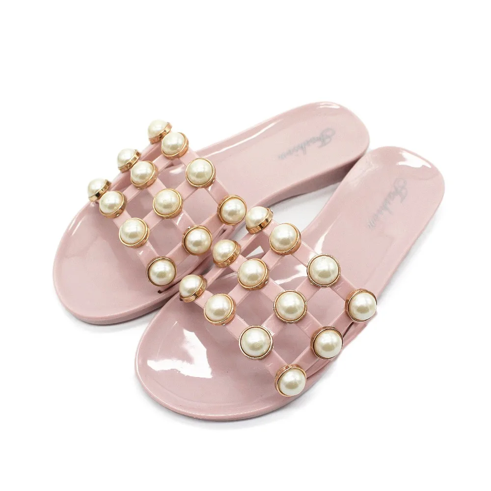 woman hollow-out pearl slides summer soft bottom pvc plastic sandals women rivets studs flip flops flower beach shoes 2019 new
woman hollow-out pearl slides summer soft bottom pvc plastic sandals women rivets studs flip flops flower beach shoes 2019 new