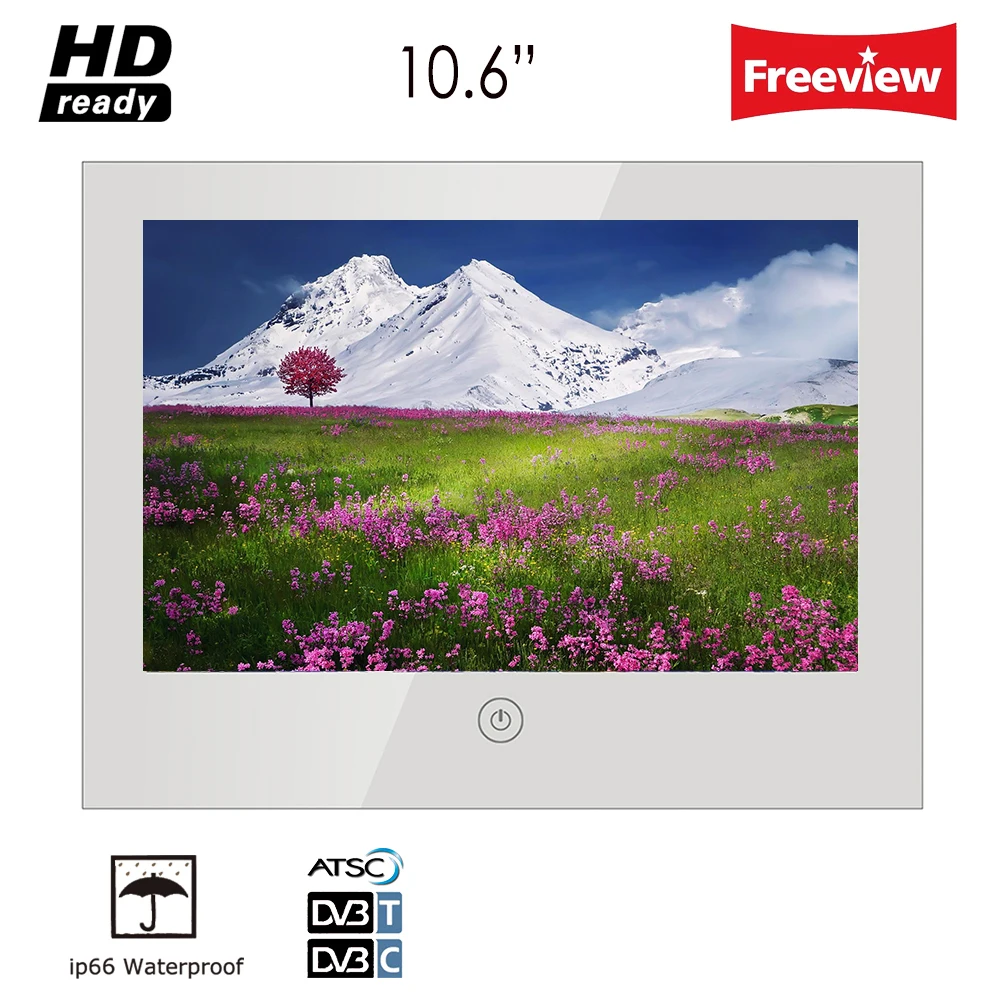 Souria 10.6inch Vanishing Magic Mirror Shower TV IP66 Waterproof Hotel Bathroom Television LED TV
Souria 10.6inch Vanishing Magic Mirror Shower TV IP66 Waterproof Hotel Bathroom Television LED TV