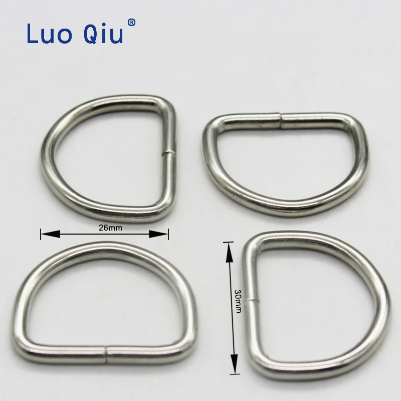 D ring metal buckles Garment Accessories bags buckle Luggage hardware materials 100 pieces/lot Silver 30mm
D ring metal buckles Garment Accessories bags buckle Luggage hardware materials 100 pieces/lot Silver 30mm