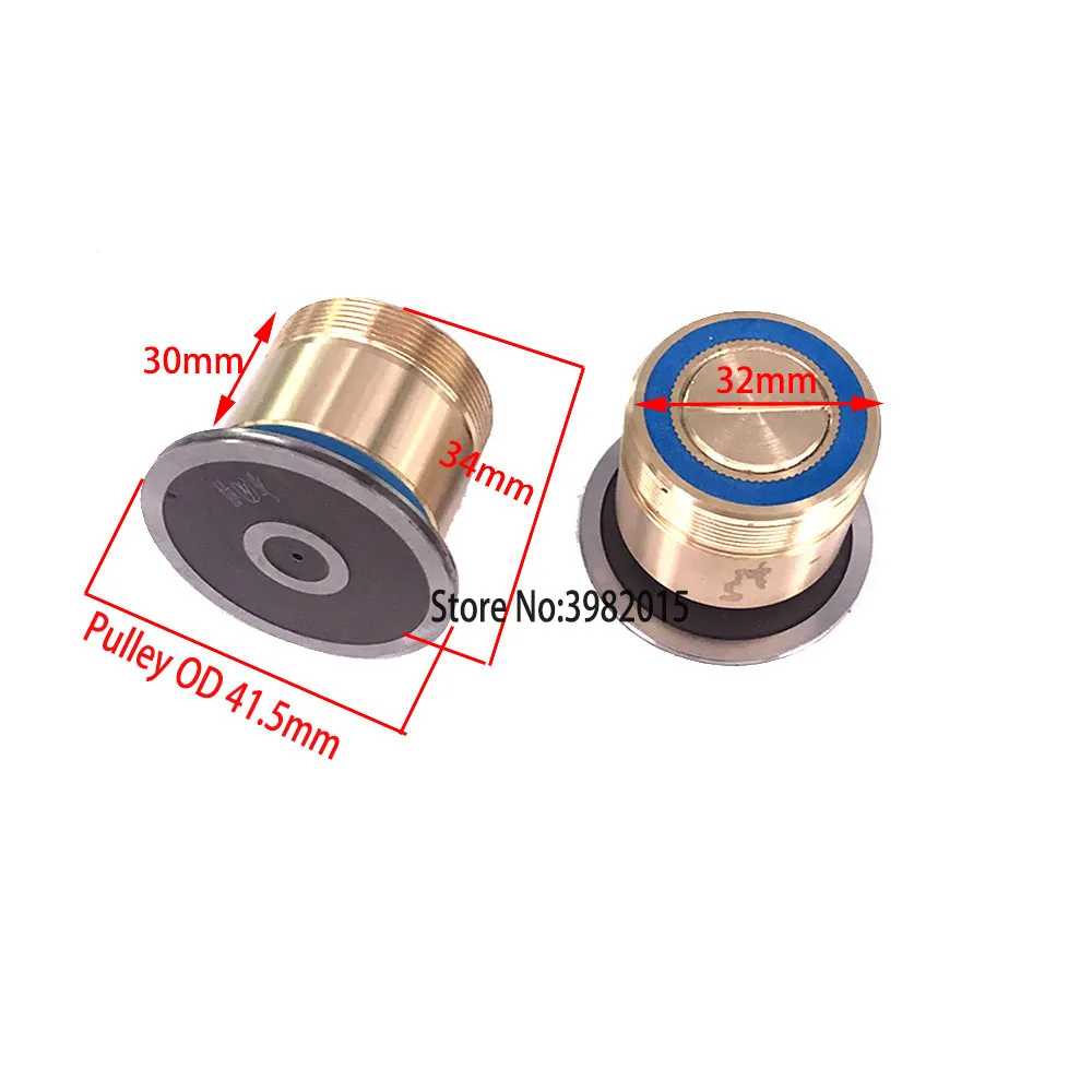 Brass Seat Pulley Guide Wheel Roller Assembly 530 OD32*34mm Length for WEDM Wire Cutting Machine
Brass Seat Pulley Guide Wheel Roller Assembly 530 OD32*34mm Length for WEDM Wire Cutting Machine