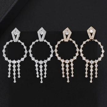 GODKI Luxury Geometric Statement Earrings For Women Wedding Cubic Zircon Crystal CZ Dubai Bridal Earrings Trendy Jewelry 2019
GODKI Luxury Geometric Statement Earrings For Women Wedding Cubic Zircon Crystal CZ Dubai Bridal Earrings Trendy Jewelry 2019