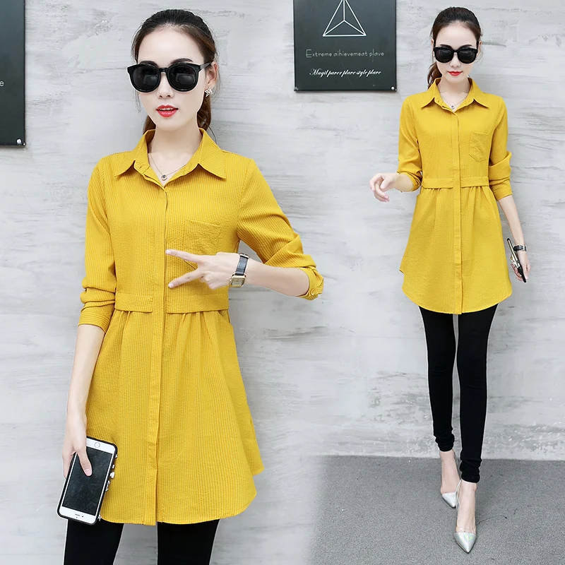In The Long Section White Shirt Women Blouse Spring Long Sleeve Solid Button Casual Blouses Tops Ladies Plus Size Slim Shirts
In The Long Section White Shirt Women Blouse Spring Long Sleeve Solid Button Casual Blouses Tops Ladies Plus Size Slim Shirts