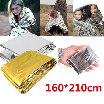 800Pcs/Lot Waterproof Emergency Survival Foil Thermal First Aid Rescue Blanket Tent Gold And Silve
800Pcs/Lot Waterproof Emergency Survival Foil Thermal First Aid Rescue Blanket Tent Gold And Silve