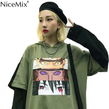 NiceMix Harajuku Sweatshirt Women Patchwork Pullovers Fake 2 Pieces Print Japanese Comics Unisex Jumpers Pull Femme Jersey Mujer
NiceMix Harajuku Sweatshirt Women Patchwork Pullovers Fake 2 Pieces Print Japanese Comics Unisex Jumpers Pull Femme Jersey Mujer