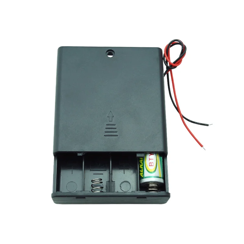 5pcs Battery Box holder ON/OFF Switch for 4 AA 4AA 6V OutPut Batteries AA Case Storage Box
5pcs Battery Box holder ON/OFF Switch for 4 AA 4AA 6V OutPut Batteries AA Case Storage Box