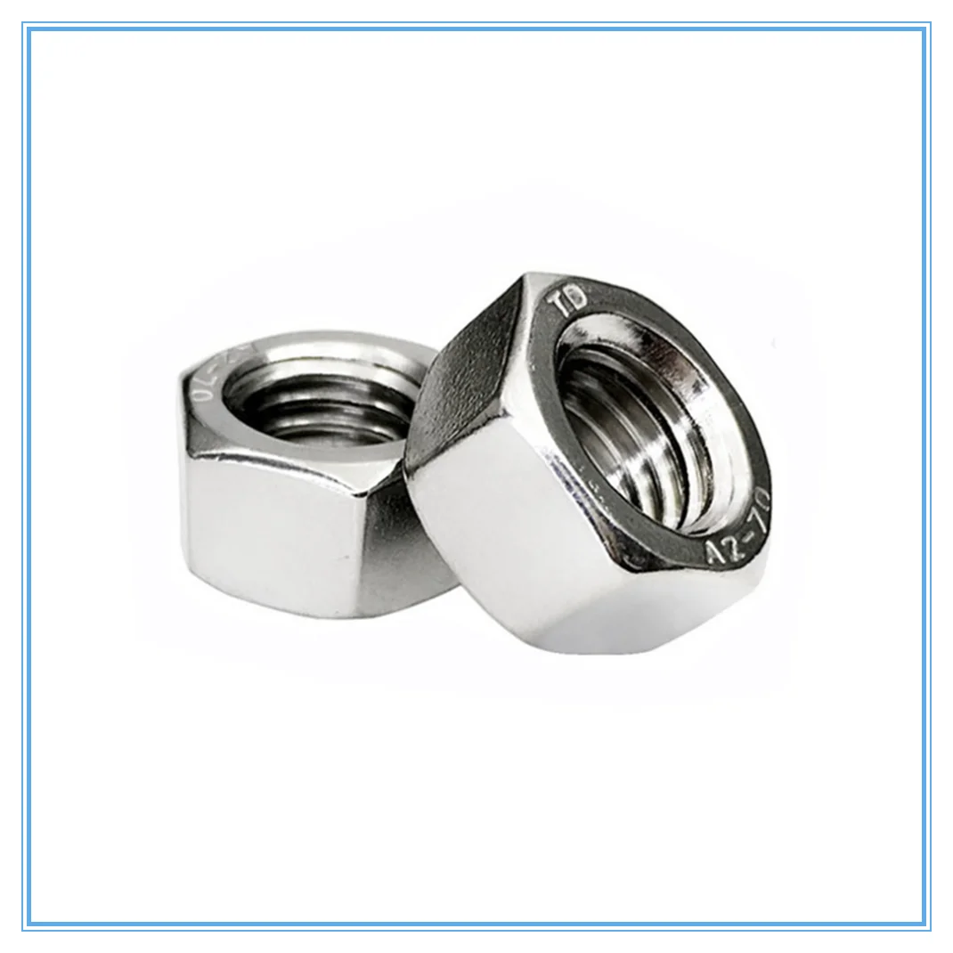 Fasteners accessories M2 M2.5 M3 M4 M5 M6 M8~M20 304 Stainless Steel Metric Thread Hex Nut Hexagon Nuts
Fasteners accessories M2 M2.5 M3 M4 M5 M6 M8~M20 304 Stainless Steel Metric Thread Hex Nut Hexagon Nuts