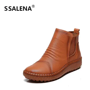 Women Winter Flat Fur Plush Warm Boots Ladies Round Toe Zipped Leather Soft Ankle Boots Female Fashion Low Heel Shoes Aa60552
Women Winter Flat Fur Plush Warm Boots Ladies Round Toe Zipped Leather Soft Ankle Boots Female Fashion Low Heel Shoes Aa60552