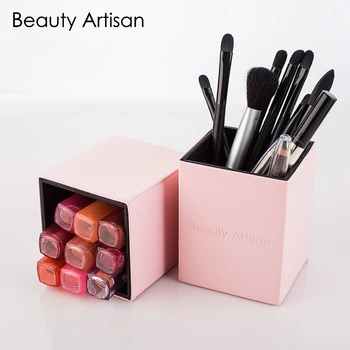 Makeup Brushes Holder Magnetic Empty Portable Make Up Brushes Case Brush Organizer Cosmetic Tool PU Leather Quadrate Container
Makeup Brushes Holder Magnetic Empty Portable Make Up Brushes Case Brush Organizer Cosmetic Tool PU Leather Quadrate Container
