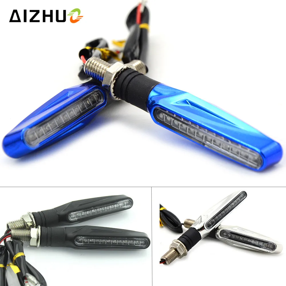 Motorcycle Turn Signal Light Flexible 12 LED Flashing light for DUCATI 750 1000 Monster M900 1100 400 620 695 696 796 MONSTER
Motorcycle Turn Signal Light Flexible 12 LED Flashing light for DUCATI 750 1000 Monster M900 1100 400 620 695 696 796 MONSTER