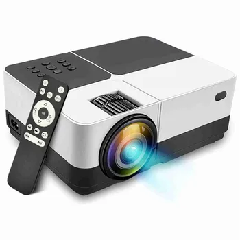 LCD projector, Newest 2500 Lumens Portable Movie Video Projector, Dolby Surround Sound Home theater LED projector Support 1080
LCD projector, Newest 2500 Lumens Portable Movie Video Projector, Dolby Surround Sound Home theater LED projector Support 1080