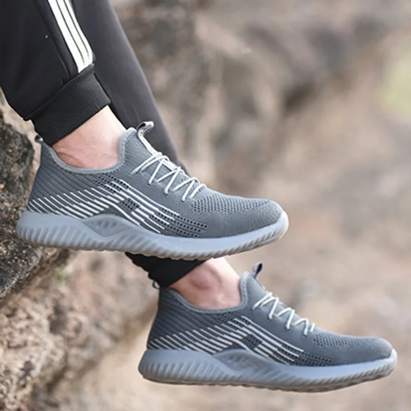 2019 New Men's Fashion Safety Work Sneakers Lightweight Steel Toe Shoes Breathable Puncture Proof Indestructible Ryder Shoes
2019 New Men's Fashion Safety Work Sneakers Lightweight Steel Toe Shoes Breathable Puncture Proof Indestructible Ryder Shoes