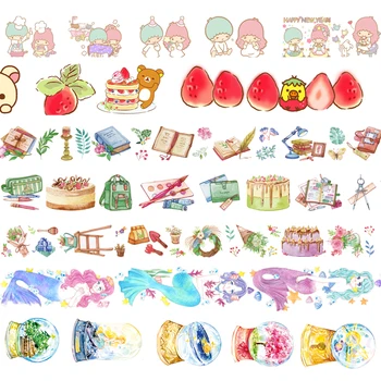 1pcs/1lot Washi Masking Tapes Mermaid Flower Decorative Adhesive Scrapbooking DIY Paper Japanese Stickers 5M
1pcs/1lot Washi Masking Tapes Mermaid Flower Decorative Adhesive Scrapbooking DIY Paper Japanese Stickers 5M