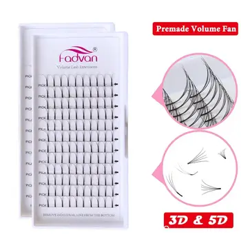 5 Cases/Set Volume Fans False Eyelash Extensions 3D/5D Long Stem Premade Fan Lashes for Professional Eyelash Building
5 Cases/Set Volume Fans False Eyelash Extensions 3D/5D Long Stem Premade Fan Lashes for Professional Eyelash Building