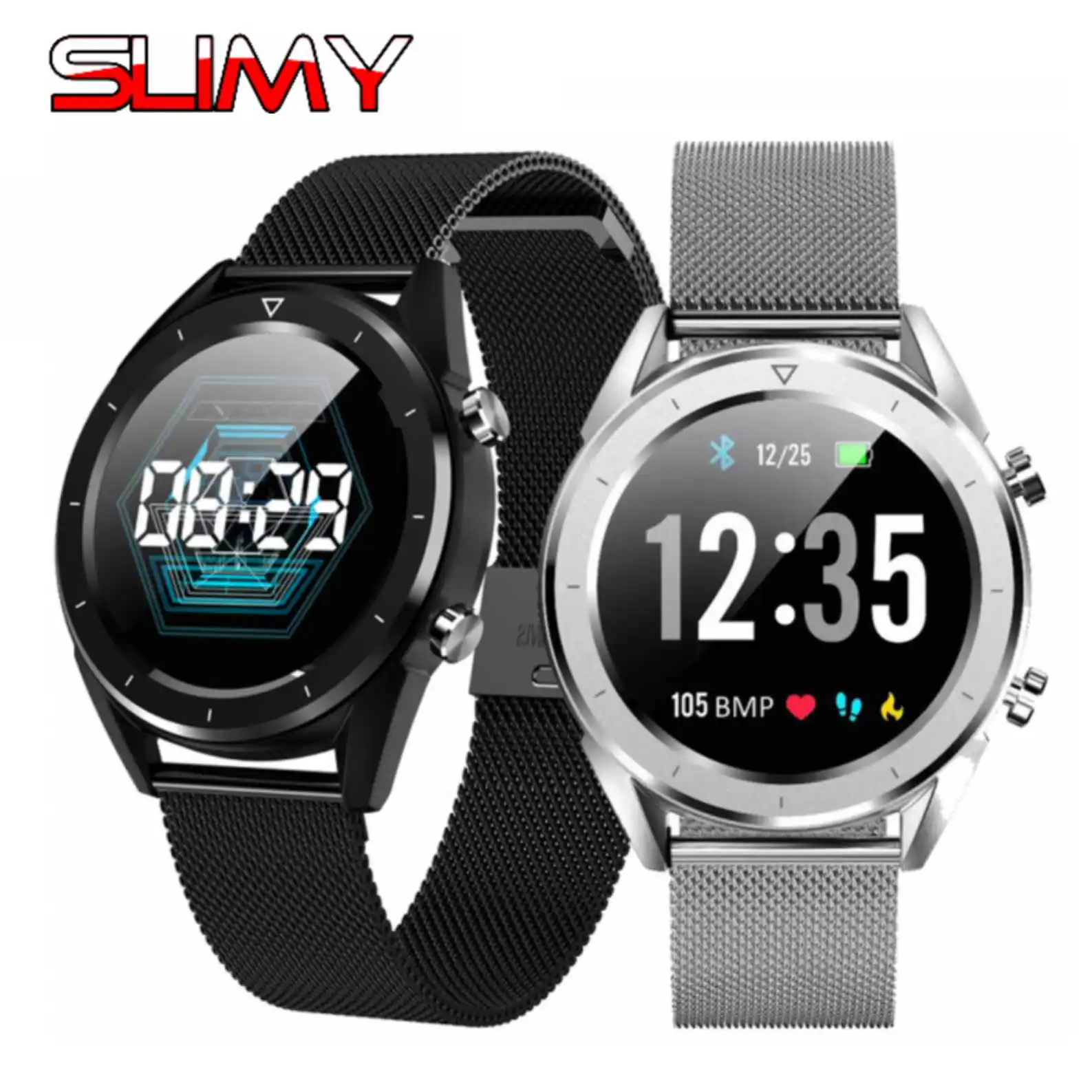 Slimy DT28 Men Smart Watch IP68 Waterproof Watch Payment ECG Heart Rate Monitor Fitness Tracker Wristband Sports Smartwatch
Slimy DT28 Men Smart Watch IP68 Waterproof Watch Payment ECG Heart Rate Monitor Fitness Tracker Wristband Sports Smartwatch