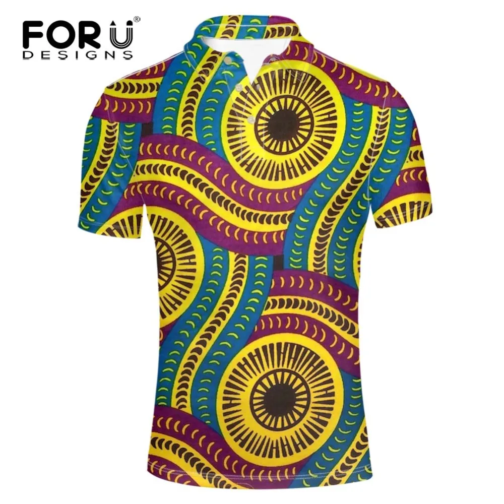 FORUDESIGNS Men Shirts African Print Short Sleeve Cool Mercerized Cotton Slim Fit Casual Business Men Shirts Luxury Brand
FORUDESIGNS Men Shirts African Print Short Sleeve Cool Mercerized Cotton Slim Fit Casual Business Men Shirts Luxury Brand