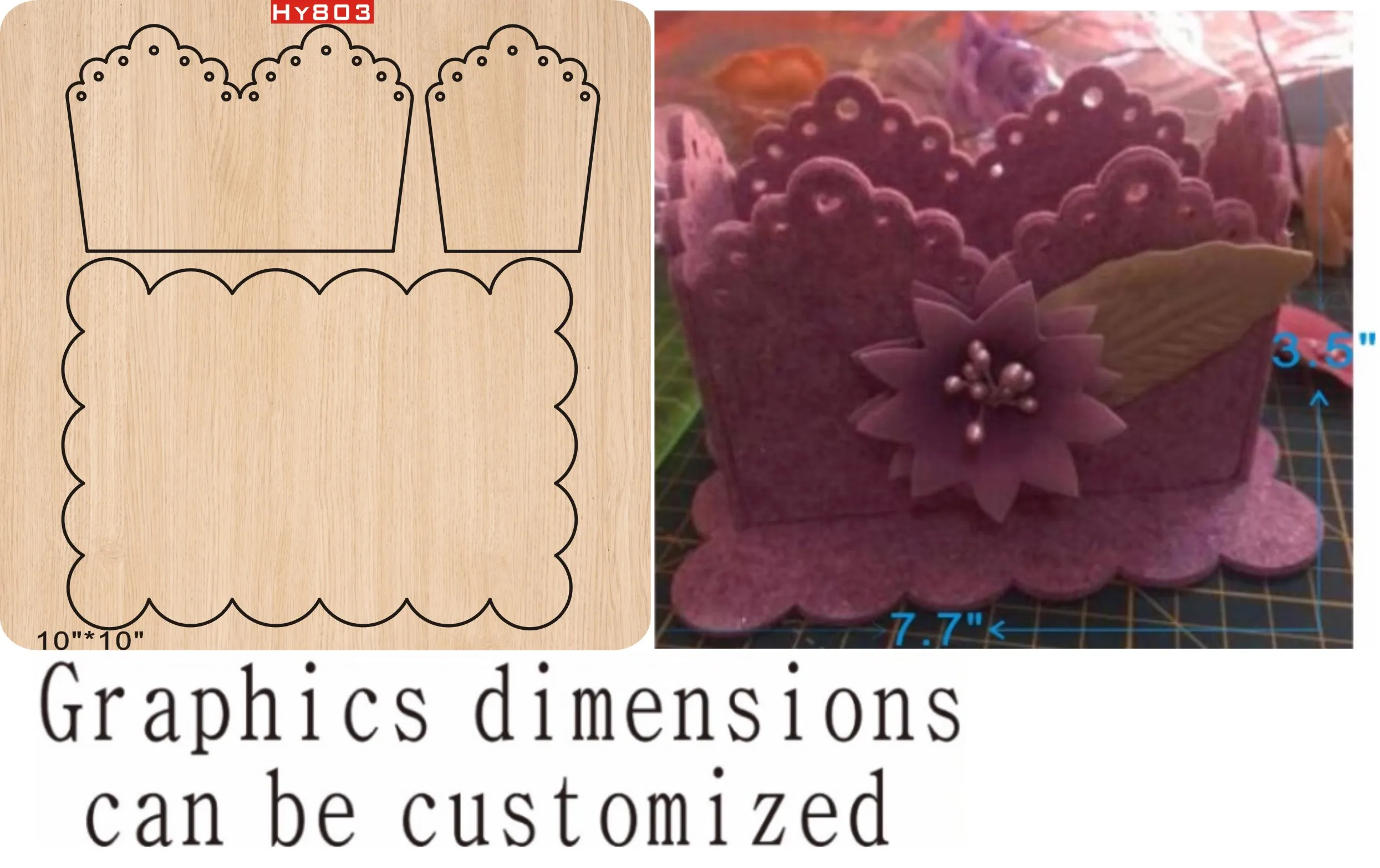 Flower box cutting dies 2019 die cut & wooden dies Suitable for common die cutting machines on the market
Flower box cutting dies 2019 die cut & wooden dies Suitable for common die cutting machines on the market