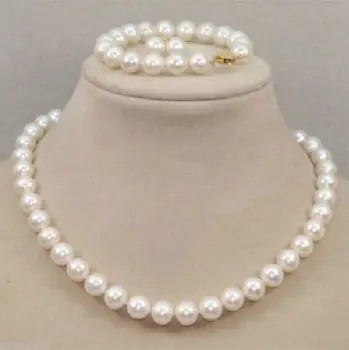 10-11MM NATURAL SOUTH SEA WHITE PEARL BRACELET NECKLACE 925silver YELLOW GOLDEN EARRIN
10-11MM NATURAL SOUTH SEA WHITE PEARL BRACELET NECKLACE 925silver YELLOW GOLDEN EARRIN