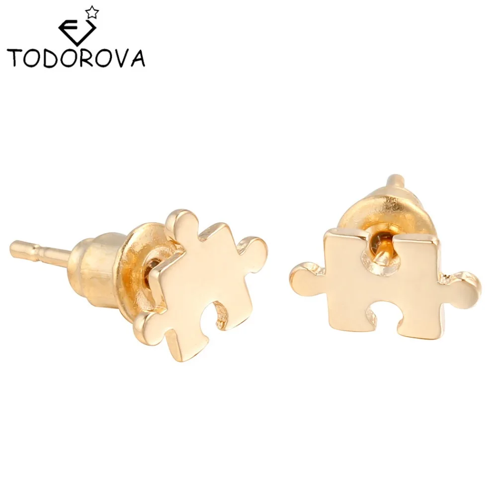 Todorova Personality Unique Puzzle Stud Earrings for Women Girls Christmas Gifts Hot Sale Jewelry
Todorova Personality Unique Puzzle Stud Earrings for Women Girls Christmas Gifts Hot Sale Jewelry