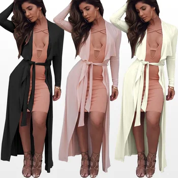 New 2017 Fashion Women Autumn Loose Trench Coat Long Sleeve High Waist Open Stitch Cardigan Outwear Trench
New 2017 Fashion Women Autumn Loose Trench Coat Long Sleeve High Waist Open Stitch Cardigan Outwear Trench