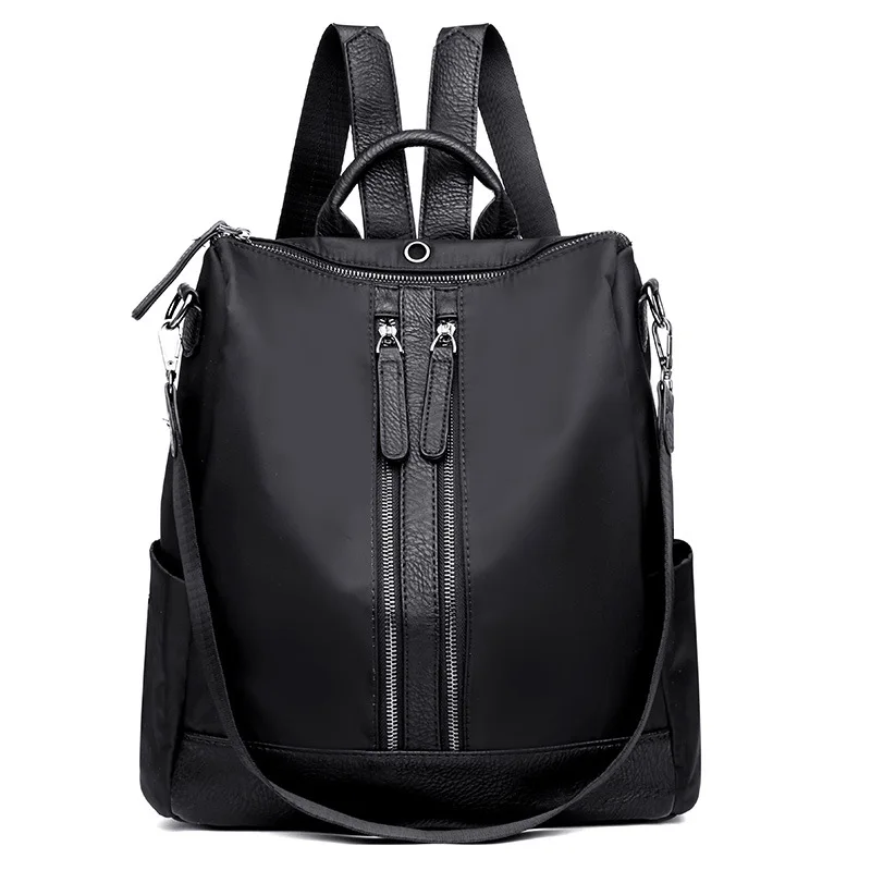 High Quality Soft Oxford Women Backpack School Bags For Teenage Girls Fashion Black Shoulder Bag Mochila Feminina H4
High Quality Soft Oxford Women Backpack School Bags For Teenage Girls Fashion Black Shoulder Bag Mochila Feminina H4