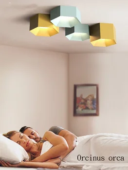 Nordic modern simple candy color LED ceiling lamp living room bedroom postmodern creative beehive ceiling lamp free shipping
Nordic modern simple candy color LED ceiling lamp living room bedroom postmodern creative beehive ceiling lamp free shipping
