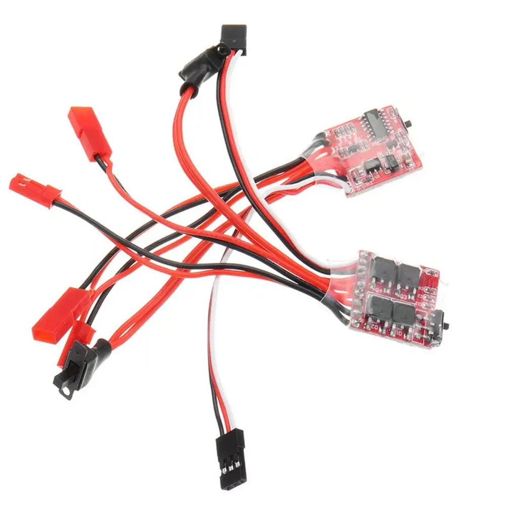 Portable Size Durable Use 30A Mini Brush ESC Brake 1/16 1/18 for Climbing RC Car Ship Motor Speed Controller
Portable Size Durable Use 30A Mini Brush ESC Brake 1/16 1/18 for Climbing RC Car Ship Motor Speed Controller