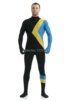(LS7263)Black And Blue Tights Unisex Cheap Cool Fetish Zentai Suits Superhero Catsuit Halloween Costume
(LS7263)Black And Blue Tights Unisex Cheap Cool Fetish Zentai Suits Superhero Catsuit Halloween Costume