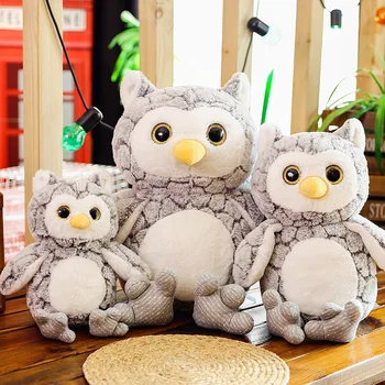 candice guo! super cute plush toy cartoon big eyes owl soft stuffed doll couple owl lover girl birthday Christmas gift 1pc
candice guo! super cute plush toy cartoon big eyes owl soft stuffed doll couple owl lover girl birthday Christmas gift 1pc