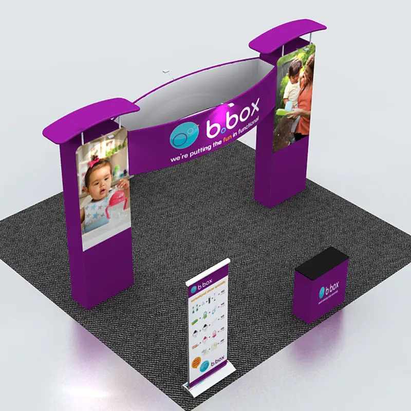 20ft Custom Tension Fabric Trade Show Displays Booth Exhibitions Kits Roll Up Banner Podium
20ft Custom Tension Fabric Trade Show Displays Booth Exhibitions Kits Roll Up Banner Podium