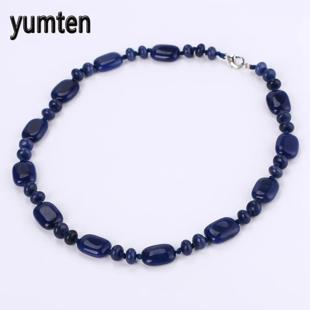 Yumten Lapis Lazuli Necklace Power Square Natural Stone Crystal Women Jewelry Men Gravity Falls Gatos Choker Wholesale 5 PCS
Yumten Lapis Lazuli Necklace Power Square Natural Stone Crystal Women Jewelry Men Gravity Falls Gatos Choker Wholesale 5 PCS