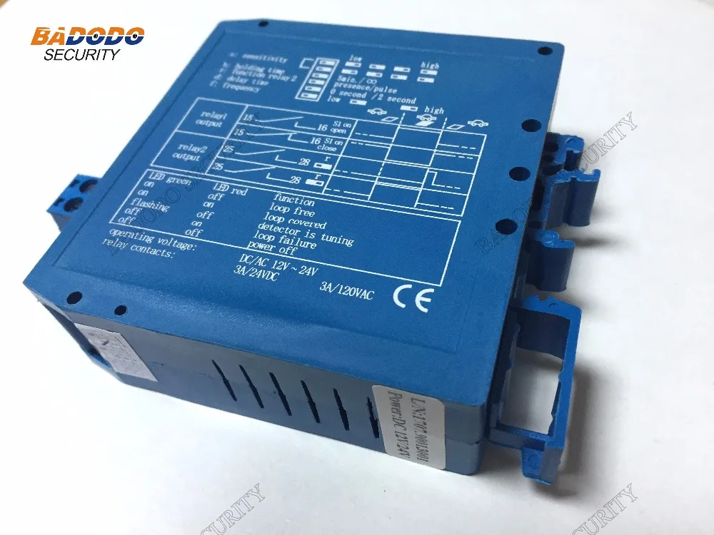 12v/24v Bule Single Channel inductive vehicle loop detector sensor for car parking management
12v/24v Bule Single Channel inductive vehicle loop detector sensor for car parking management