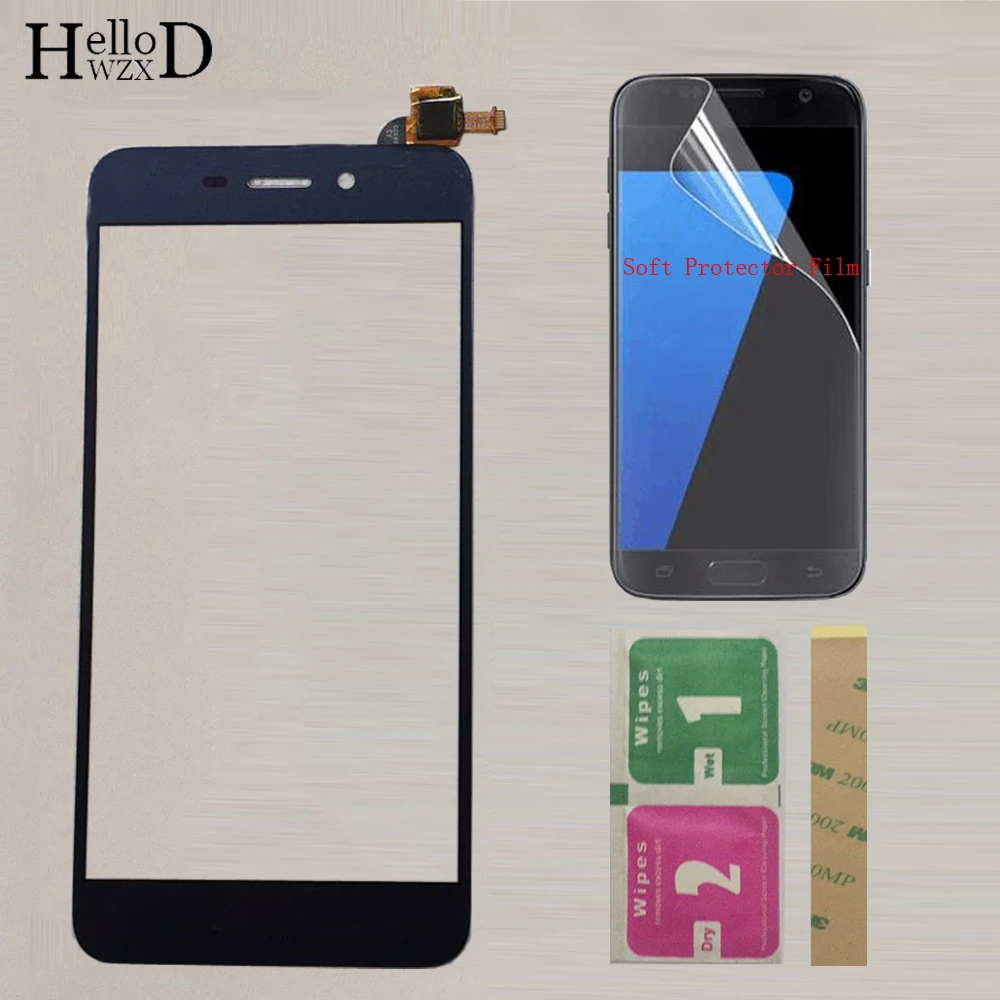 Мобильный сенсорный экран для HuaWei Honor 6C Pro JMM L22 переднее стекло дигитайзер