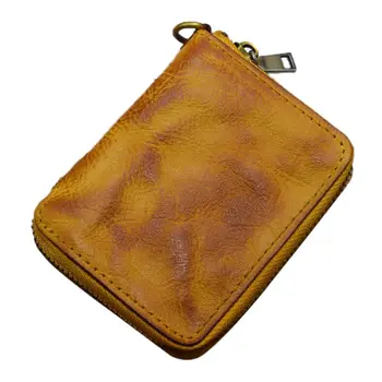 5 Colors Leather Wallet Women Men Vintage Handmade Short Small Bifold Zipper Wallets Purse Female Male With Coin Pocket Bag
5 Colors Leather Wallet Women Men Vintage Handmade Short Small Bifold Zipper Wallets Purse Female Male With Coin Pocket Bag