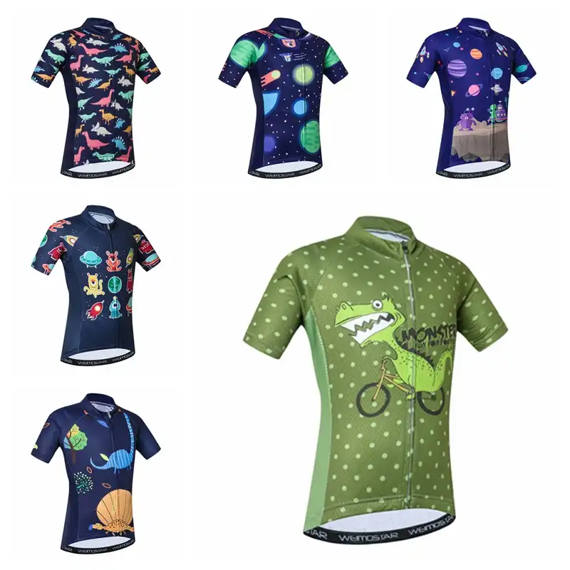 kids cycling shirts
