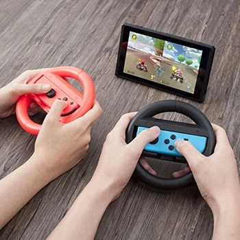 Steering Wheel handle grips for Nintend Switch Racing Wheel Joy-Con grips Handle Set for Nintend Switch Joy-Con Controller
Steering Wheel handle grips for Nintend Switch Racing Wheel Joy-Con grips Handle Set for Nintend Switch Joy-Con Controller