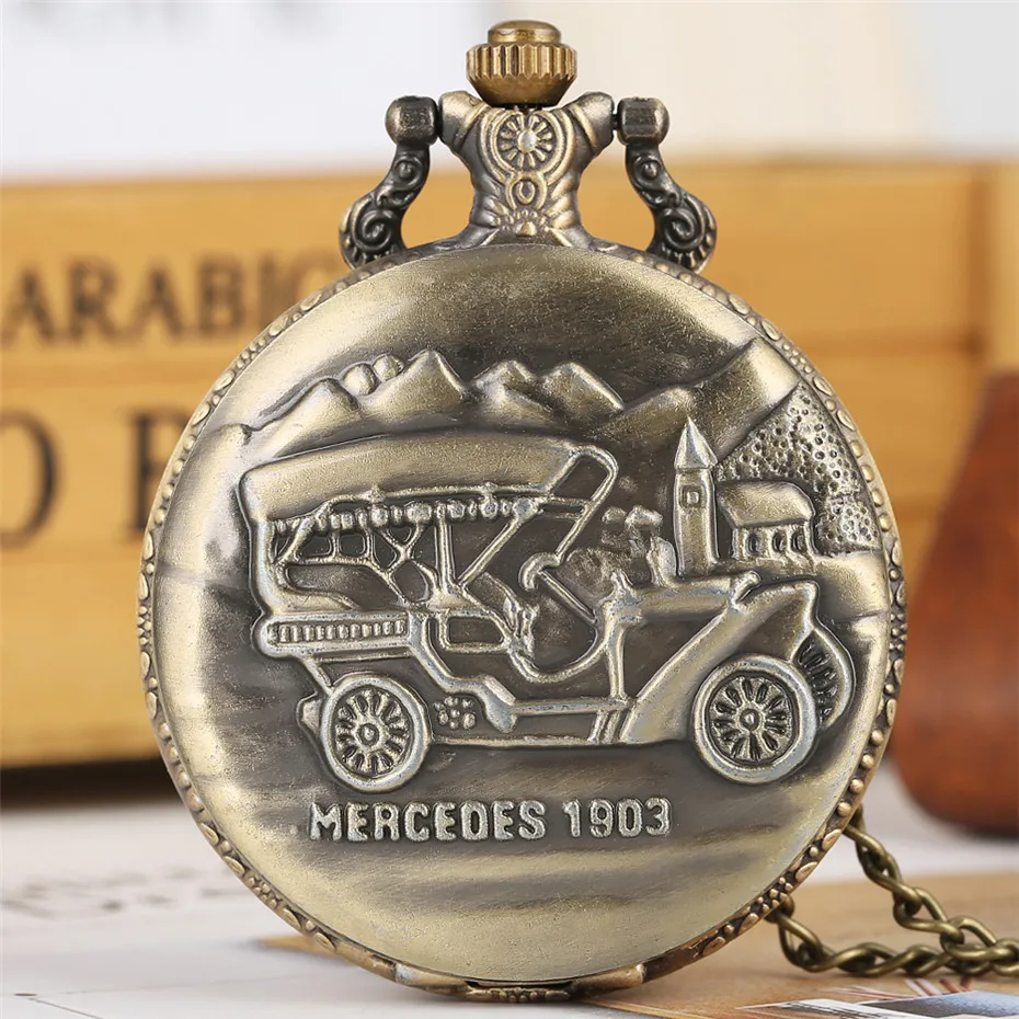 Bronze Car Display Full Hunter Quartz Pocket Watch Steampunk Chain Pendant Clock for Men Women Antique Jewelry Watch Gifts
Bronze Car Display Full Hunter Quartz Pocket Watch Steampunk Chain Pendant Clock for Men Women Antique Jewelry Watch Gifts
