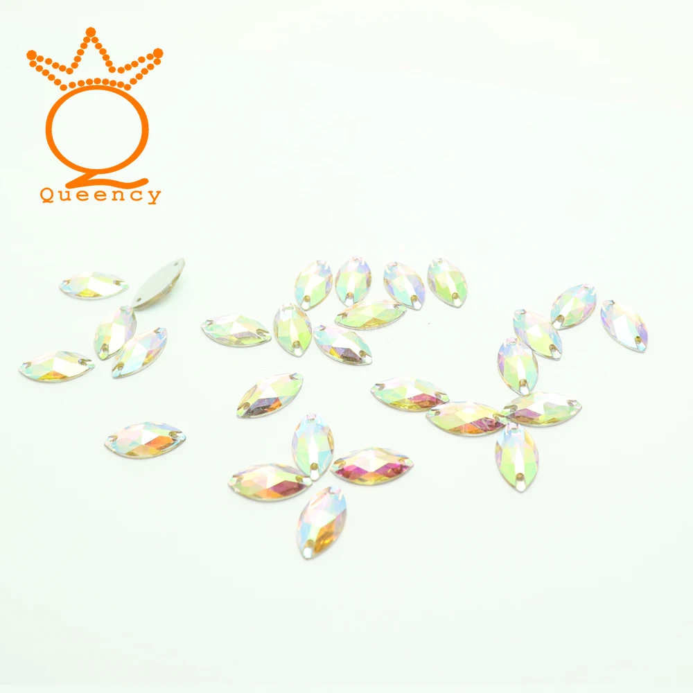 5*10mm Super AB Sew On Resin Rhinestones With Two Holes Sewing On Flatback Crystals DIY Sew-on Stones Horse Eye 50 pcs/pack
5*10mm Super AB Sew On Resin Rhinestones With Two Holes Sewing On Flatback Crystals DIY Sew-on Stones Horse Eye 50 pcs/pack