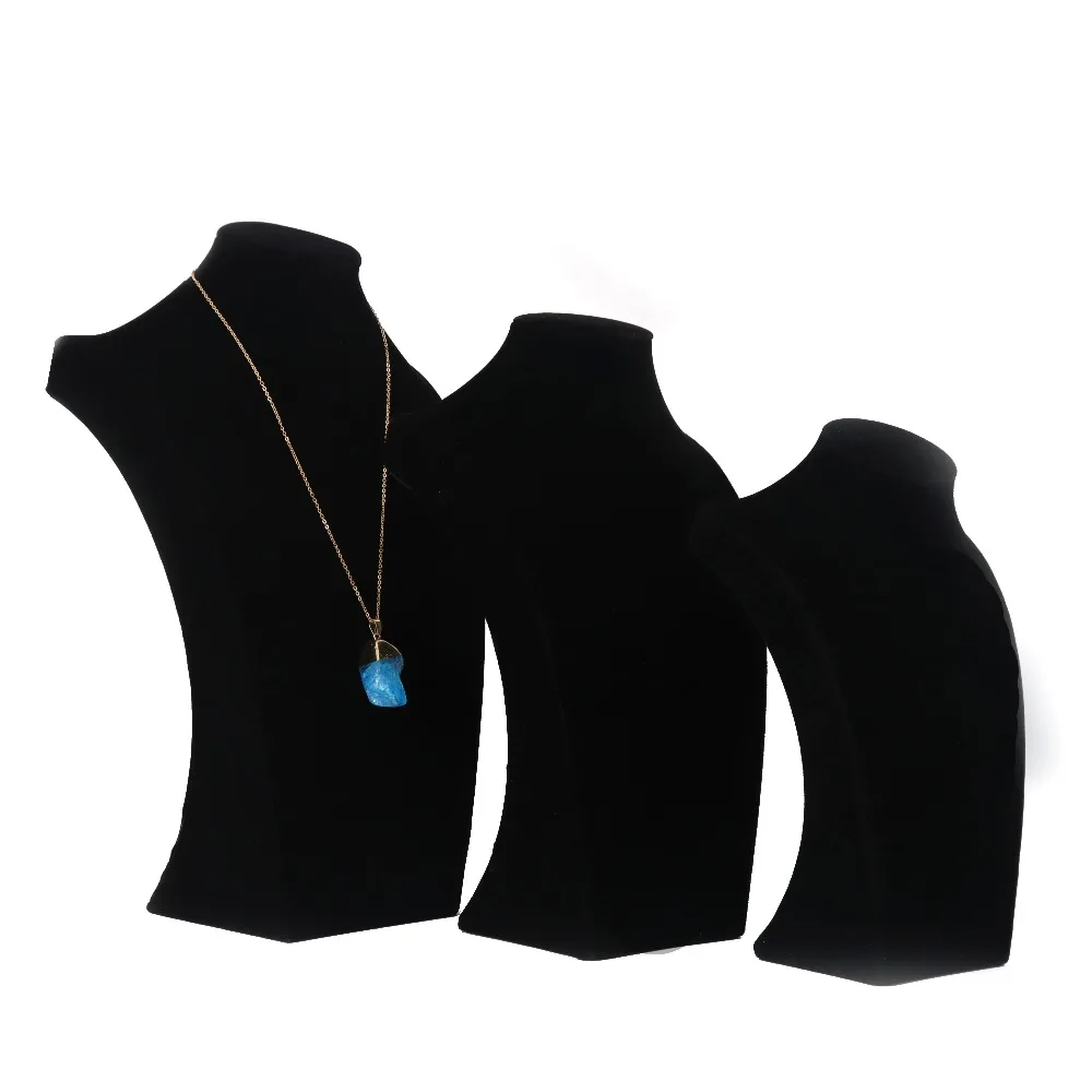 1pcs Black Jewelry Display Velvet Necklace Stand Jewelry Organizer Holder Handmade Accessories Window Display High Quality
1pcs Black Jewelry Display Velvet Necklace Stand Jewelry Organizer Holder Handmade Accessories Window Display High Quality