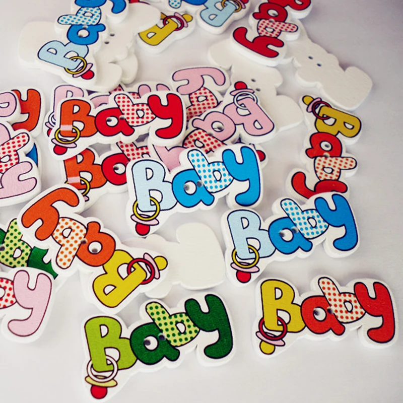 10pcs 38*20mm Random Color Baby letter decorative wooden buttons sewing seam scrapbooking accessories button for clothing 51071
10pcs 38*20mm Random Color Baby letter decorative wooden buttons sewing seam scrapbooking accessories button for clothing 51071
