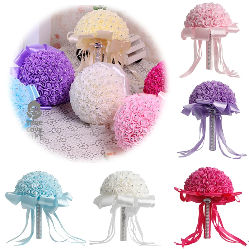 Free shipping Free Shipping Handmade Bridal Wedding Bouquet Artificial Foam Roses Flower Bride Bouquet Wedding Decor
Free shipping Free Shipping Handmade Bridal Wedding Bouquet Artificial Foam Roses Flower Bride Bouquet Wedding Decor