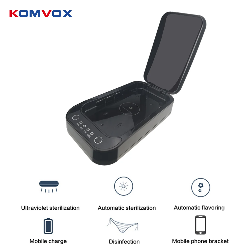 Multifunctional Aroma Ultraviolet Disinfection Mobile phone disinfector Wireless Charging UV Sterilizer Cell Phone USB Charger
Multifunctional Aroma Ultraviolet Disinfection Mobile phone disinfector Wireless Charging UV Sterilizer Cell Phone USB Charger