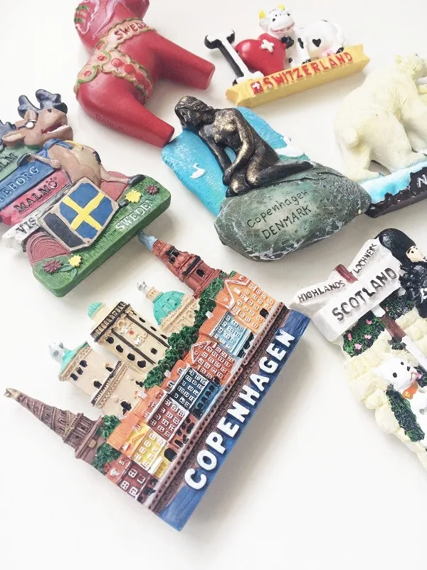 Mermaid Statue In Copenhagen Denmark 3D Fridge Magnets Tourist Souvenirs Refrigerator Magnetic Stickers Home Decoration
Mermaid Statue In Copenhagen Denmark 3D Fridge Magnets Tourist Souvenirs Refrigerator Magnetic Stickers Home Decoration