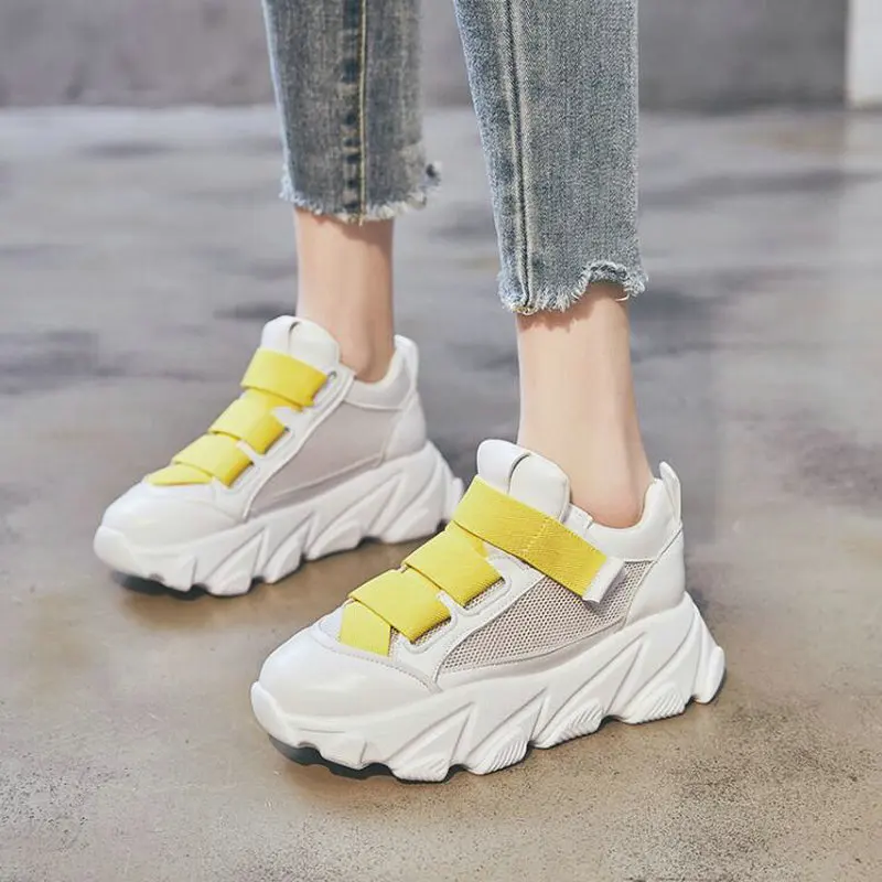 Ladies / Femme Trainers Zapatillas Deportivas Mujer Women Height increasing Sneakers Candy colors Platform Casual Shoes WW-18
Ladies / Femme Trainers Zapatillas Deportivas Mujer Women Height increasing Sneakers Candy colors Platform Casual Shoes WW-18