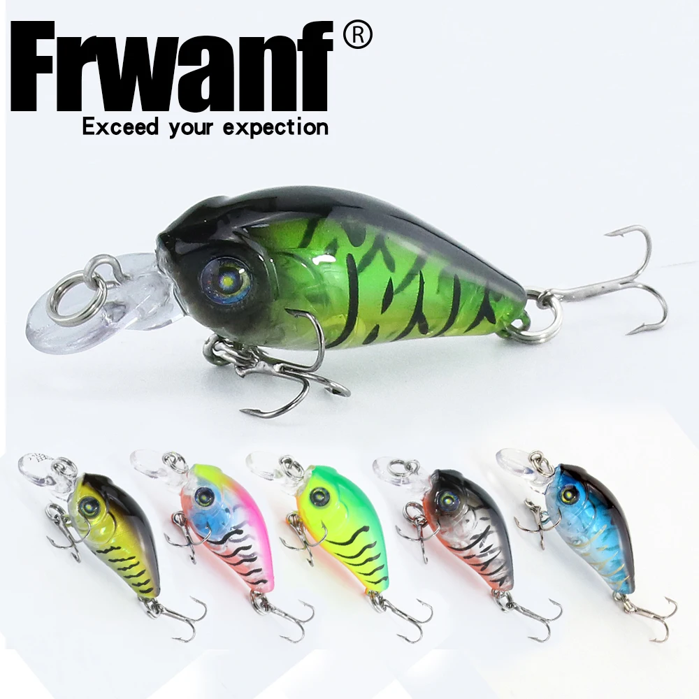 super brands 3D Eyes hards bait fishing lures 6 PCS/lot 4.7CM 3.3G sharp hook artficial bait for bass lifelike lure
super brands 3D Eyes hards bait fishing lures 6 PCS/lot 4.7CM 3.3G sharp hook artficial bait for bass lifelike lure