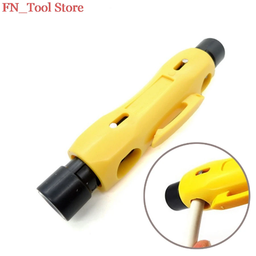 New Automatic Coaxial Cable Wire Stripper for RG59 RG6 RG7 RG11 CAT5 CAT6 Electric stripping tool multi-coaxial video wires
New Automatic Coaxial Cable Wire Stripper for RG59 RG6 RG7 RG11 CAT5 CAT6 Electric stripping tool multi-coaxial video wires
