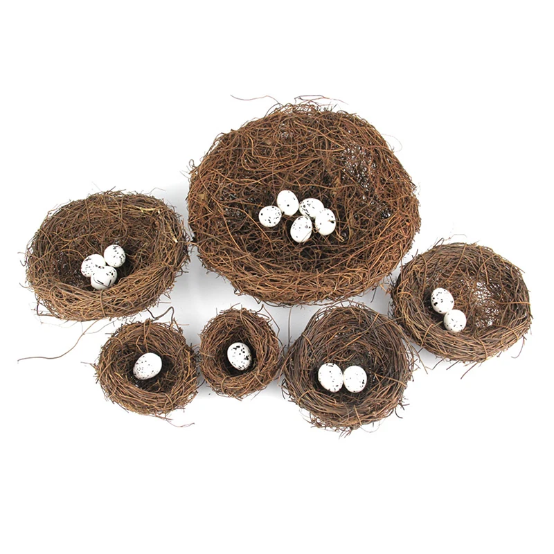 Micro Fairy Garden Decoration Miniature Figurine Toys Crafts DIY Accessories Artificial Birds Nest Simulation Eggs Model
Micro Fairy Garden Decoration Miniature Figurine Toys Crafts DIY Accessories Artificial Birds Nest Simulation Eggs Model
