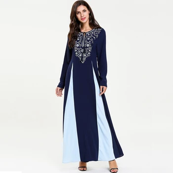 Women Abaya Muslim Arabic Dress Kaftan Moroccan Robe Dubai Embroidery Islamic Clothing Party Caftan Marocain Abayas Maxi Dress
Women Abaya Muslim Arabic Dress Kaftan Moroccan Robe Dubai Embroidery Islamic Clothing Party Caftan Marocain Abayas Maxi Dress