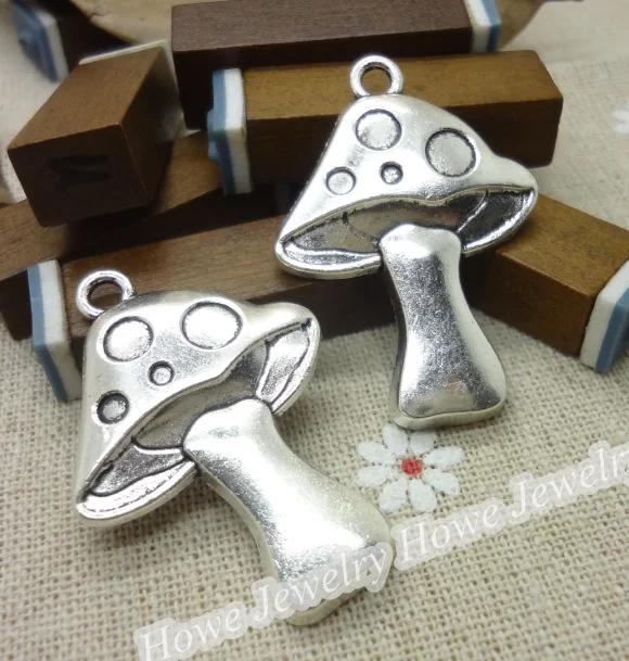 18 pcs Vintage Charms Mushrooms Pendant Antique silver Fit Bracelets Necklace DIY Metal Jewelry Making
18 pcs Vintage Charms Mushrooms Pendant Antique silver Fit Bracelets Necklace DIY Metal Jewelry Making